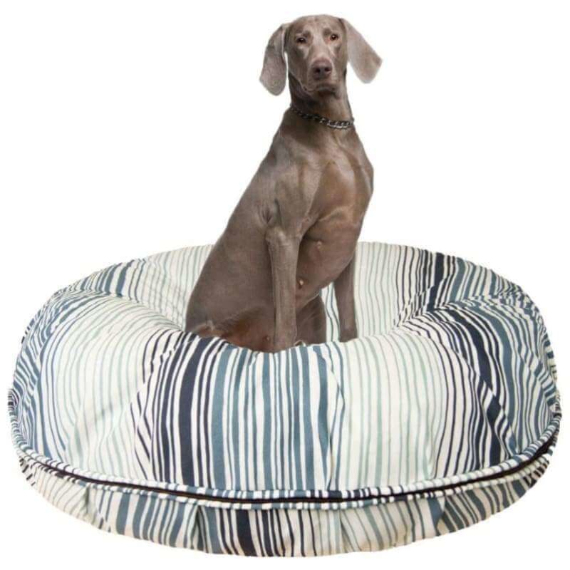 Beach House Outdoor Bagel Bed bagel beds for dogs, cute dog beds, donut beds for dogs, NEW ARRIVAL