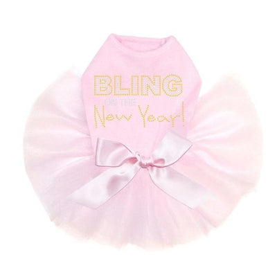 Bling On The New Year Tutu Dog Dress Dog Apparel clothes for small dogs, cute dog apparel, cute dog clothes, cute dog dresses, dog apparel