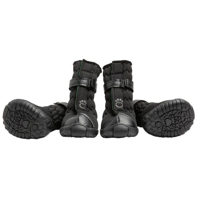 Elasto-Fit Black Dog Boots - For Small to Large Dogs Dog Apparel NEW ARRIVAL