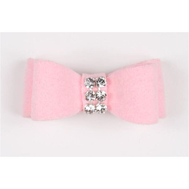 Giltmore Ultrasuede Dog Hair Bow MORE COLOR OPTIONS