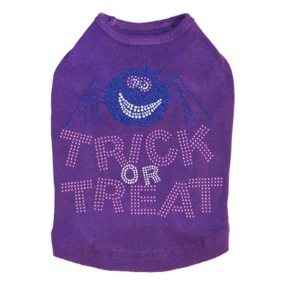Trick or Treat Rhinestone Dog Tank Top Dog Apparel clothes for small dogs, cute dog apparel, cute dog clothes, dog apparel, MORE COLOR 