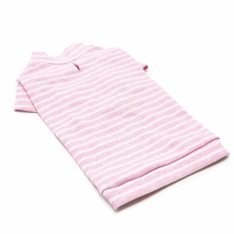 - Back To Basics Pink Dog Tee New Arrival