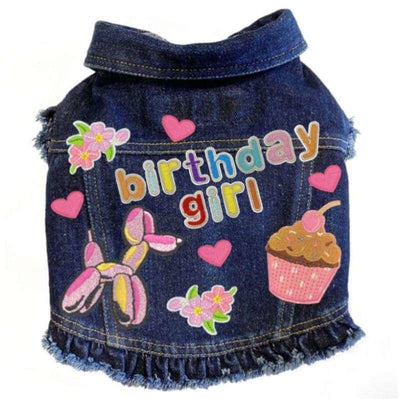 Birthday Girl Denim Jacket NEW ARRIVAL