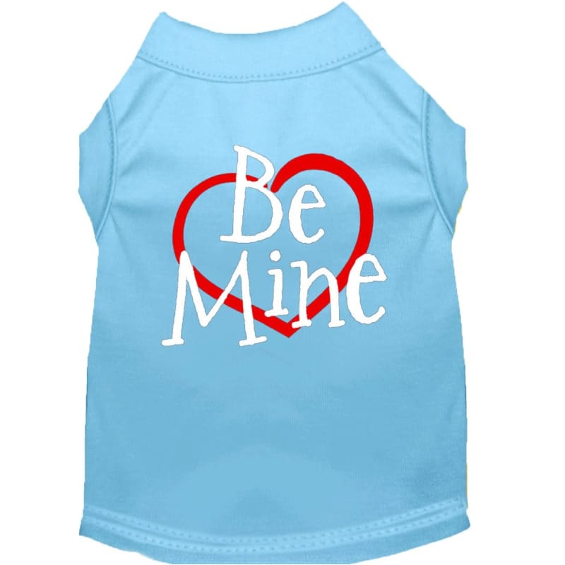 - Be Mine Dog T-Shirt Mirage T-Shirt Valentine Valentines