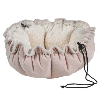 - Buttercup Blush Ivory Sheepskin Dog Bed New Arrival
