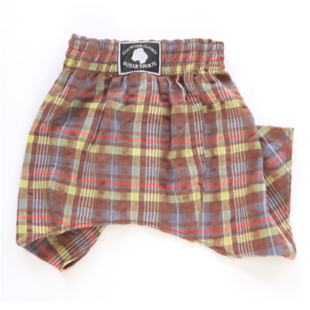 - Seersucker Boxer Shorts For Dogs