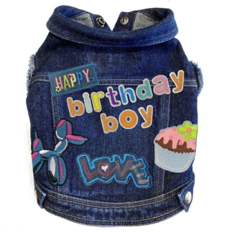 Birthday Boy Denim Jacket NEW ARRIVAL