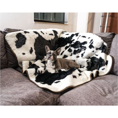 PupProtector™ Waterproof Faux Cowhide Throw Blanket NEW ARRIVAL