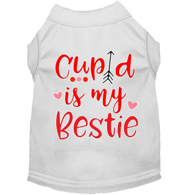 - Cupid Is My Bestie Dog T-Shirt