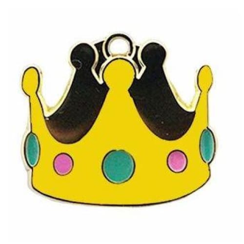 Crown Tag Engravable Pet ID Tag NEW ARRIVAL