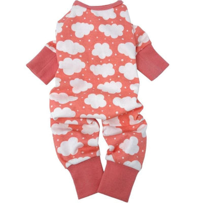 Coral Fluffy Clouds Pajamas dog apparel, NEW ARRIVAL