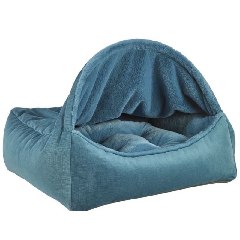 Microvelvet Canopy Dog Bed in Breeze NEW ARRIVAL