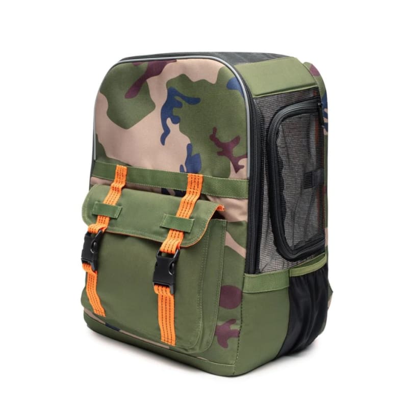 Ready-For-Adventure Dog Backpack Camo/Orange NEW ARRIVAL