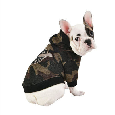 Colonel Dog Hoodie clothes for small dogs, cute dog apparel, cute dog clothes, dog apparel, dog hoodies
