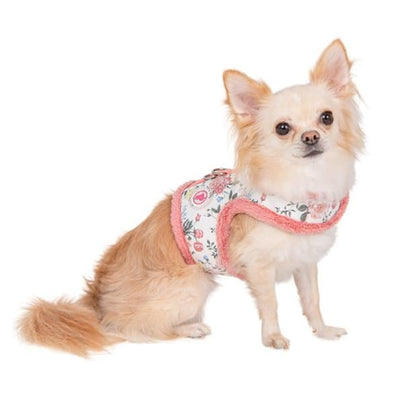 Ivory and Pink Calla Wrap-n-Go Harness NEW ARRIVAL, PUPPIA
