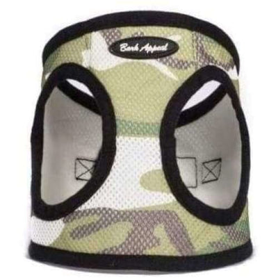 Bark Appeal Step-In EZ Wrap Dog Harness Vest in Camo