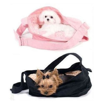 Puppy Pink Ultrasuede Dog Cuddle Carrier Sling with Fringe MADE TO ORDER, NEW ARRIVAL