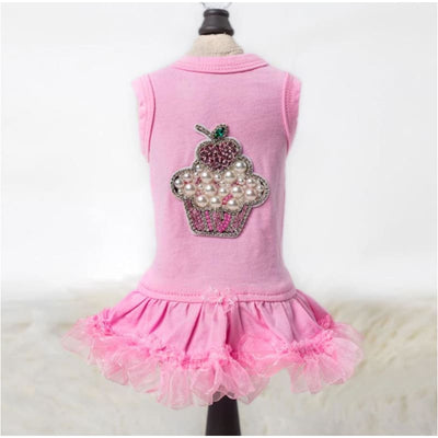 Lil’ Miss Cupcake Dog Dress clothes for small dogs, cute dog apparel, cute dog clothes, cute dog dresses, dog apparel