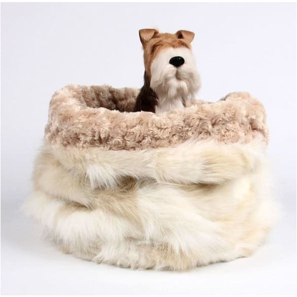 Cream Fox with Camel Curly Sue Cuddle Cup NEW ARRIVAL