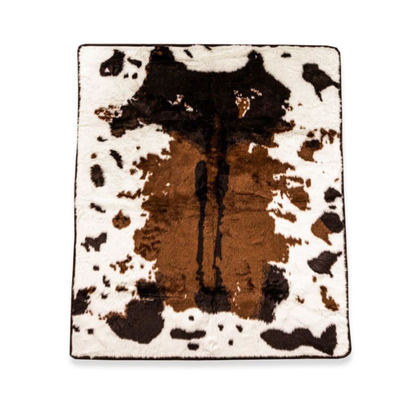 PupProtector™ Waterproof Brown Faux Cowhide Throw Blanket NEW ARRIVAL