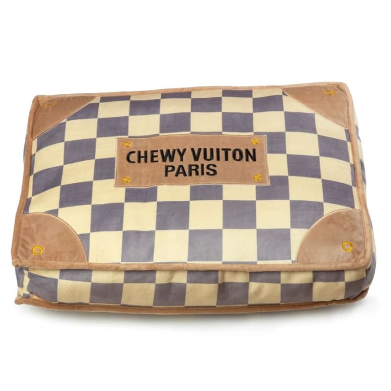 Checker Chewy Vuiton Dog Bed Dog Beds NEW ARRIVAL