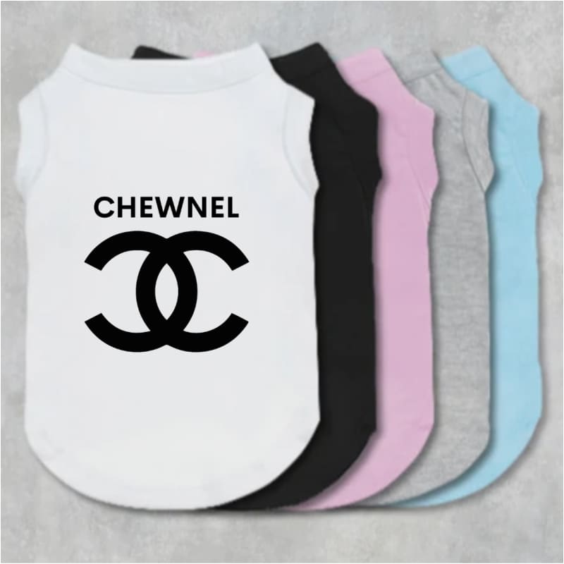 Chewnel Dog Tank Top MADE TO ORDER, NEW ARRIVAL