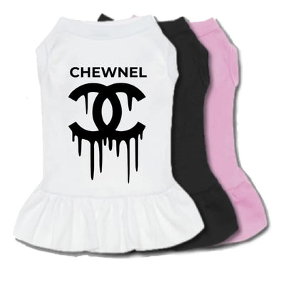Chewnel Drip Dog Dress MADE TO ORDER, NEW ARRIVAL