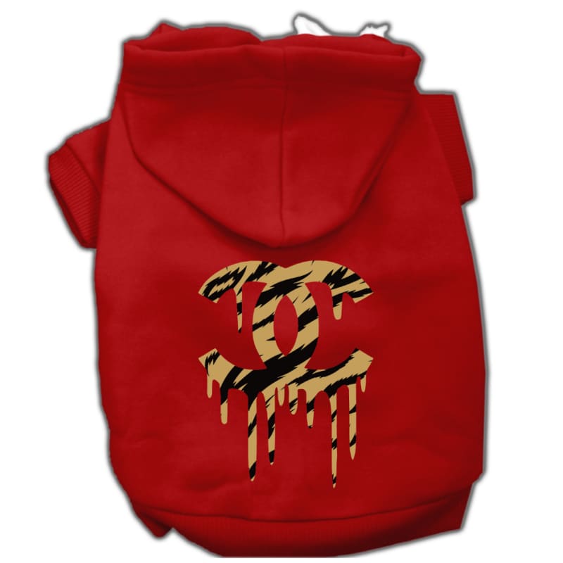 Chewy V Leopard Drip Dog Hoodie MADE TO ORDER, MORE COLOR OPTIONS, NEW ARRIVAL