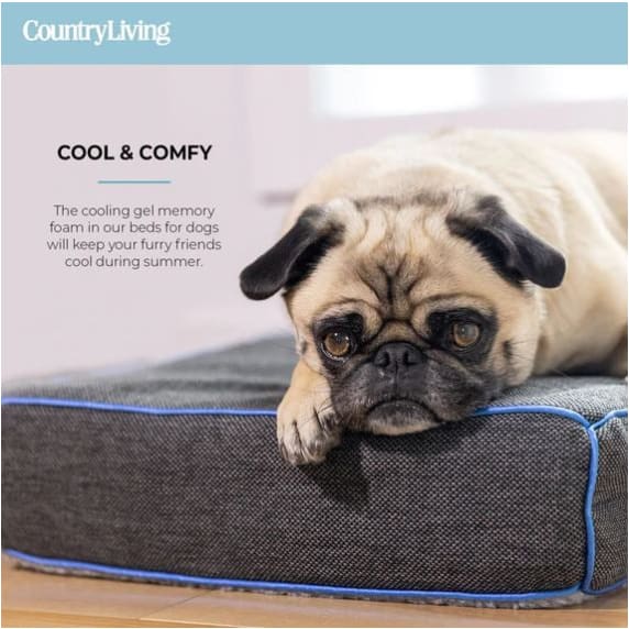 Country Living™ Cooling and Warming Dog Bed
