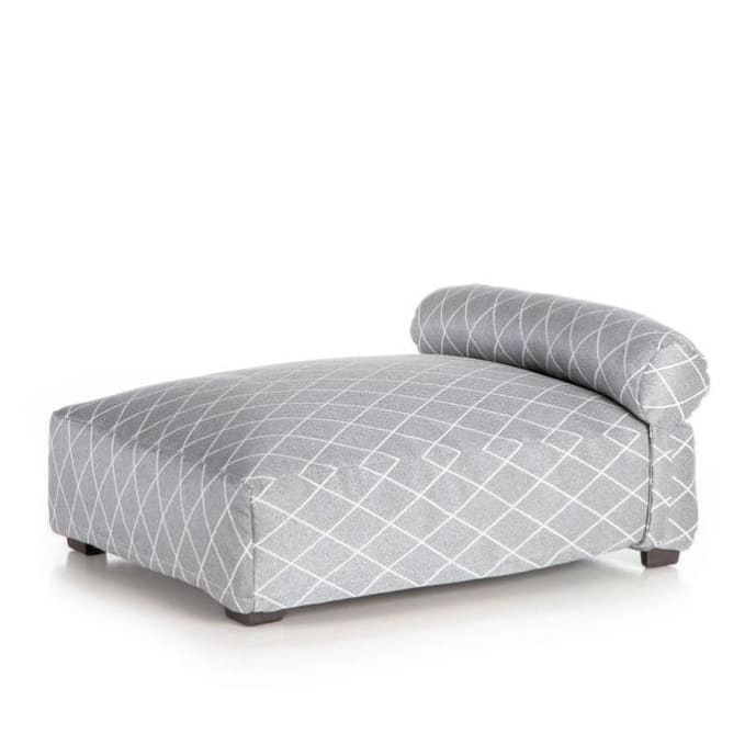 - Club Nine Pets Orthopedic Contempo Slipcover Dog Bed Silver NEW ARRIVAL