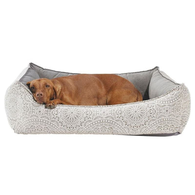 Chantilly Microvelvet Scoop Dog Bed bolster beds for dogs, luxury dog beds, memory foam dog beds, NEW ARRIVAL, orthopedic dog beds