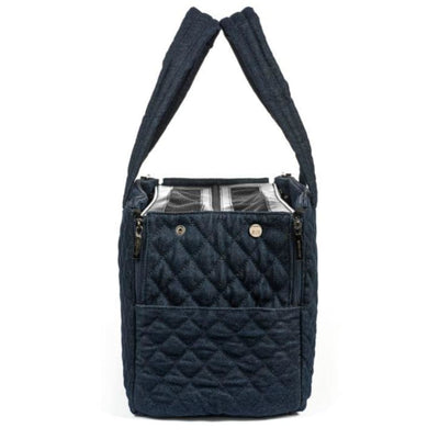 Denim Quilted Dog Carrier Shell Tote NEW ARRIVAL