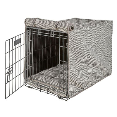 Diamondback Microlinen Dog Crate Cover Pet Carrier & Crate Accessories