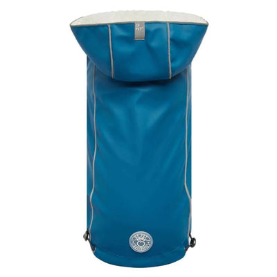 Dark Blue Elasto-Fit Insulated Raincoat Dog Apparel NEW ARRIVAL