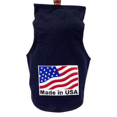 Made in The USA Stripe Dog Tank Top Dog Apparel 4th of july, clothes for small dogs, cute dog apparel, cute dog clothes, cute dog dresses