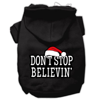 Don’t Stop Believin’ Dog Hoodie Dog Apparel clothes for small dogs, cute dog apparel, cute dog clothes, dog apparel, dog sweaters