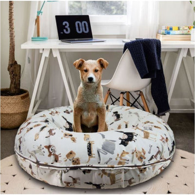 Dog Park Bagel Bed bagel beds for dogs, cute dog beds, donut beds for dogs, MADE TO ORDER, NEW ARRIVAL