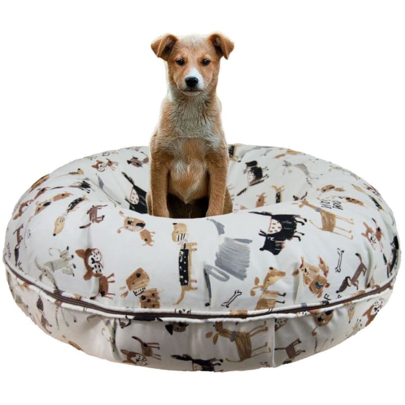 Dog Park Bagel Bed bagel beds for dogs, cute dog beds, donut beds for dogs, MADE TO ORDER, NEW ARRIVAL
