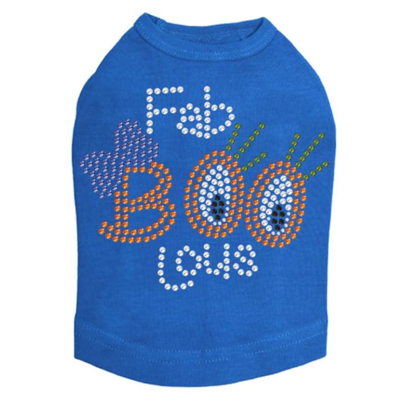 Fab-BOO-Lous Rhinestone Dog Tank Top Dog Apparel clothes for small dogs, cute dog apparel, cute dog clothes, dog apparel, MORE COLOR OPTIONS