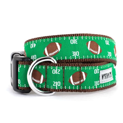 Football Field Dog Collar & Leash Collection Pet Collars & Harnesses bling dog collars, cute dog collar, dog collars, fun dog collars, 