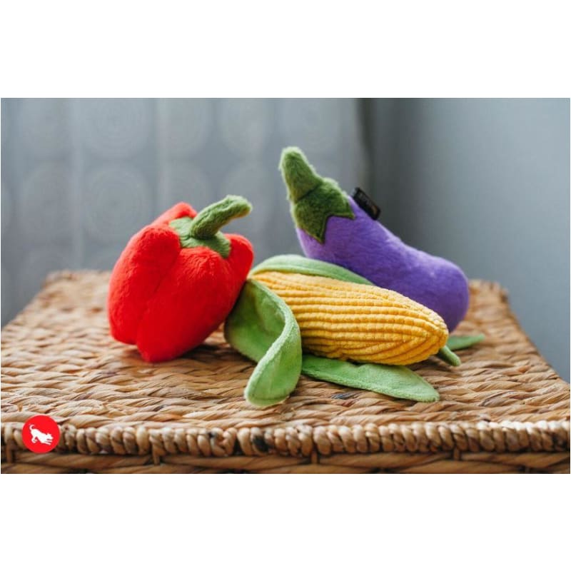 - Farm Fresh Plush Dog Toy Collection NEW ARRIVAL