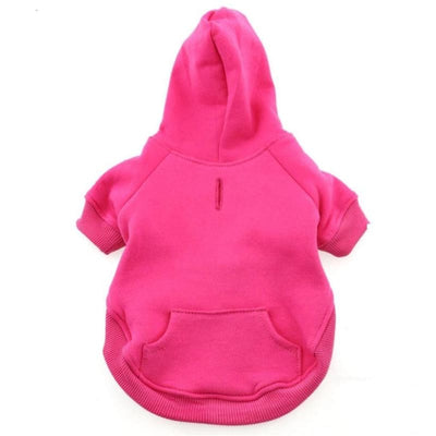 - Flex-Fit Dog Hoodie Pink NEW ARRIVAL