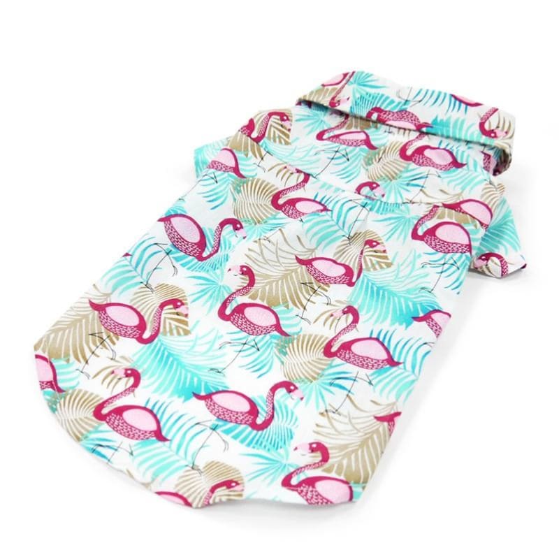 - Flamingo Island Dog Shirt Dogo