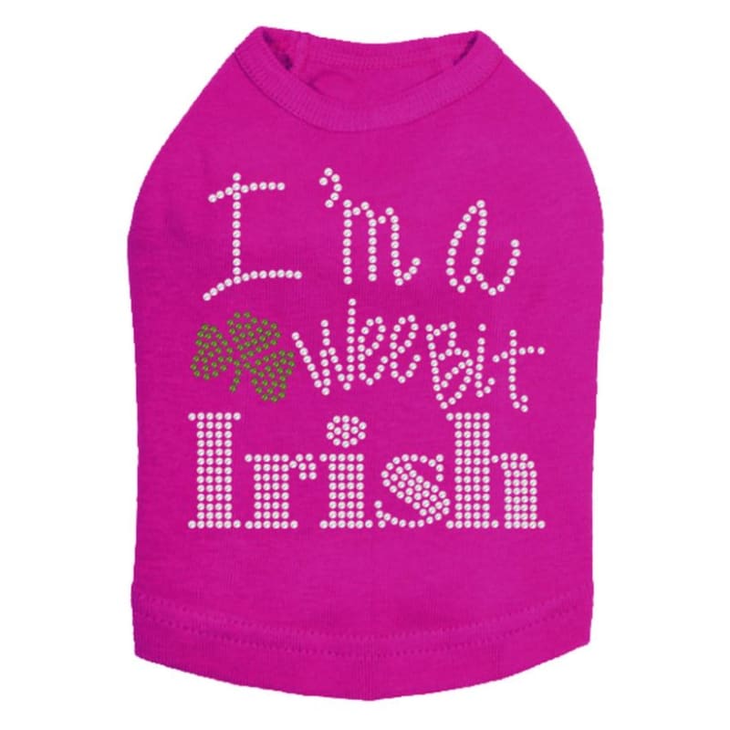 I’m A Wee Bit Irish Dog Tank Top dog in the closet, MORE COLOR OPTIONS