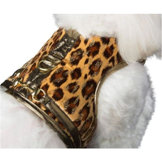 Leopard Luxe Dog Harness NEW ARRIVAL