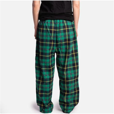 Matching Human Green Plaid Plaid Pajamas Pants Pet Supplies PAJAMAS