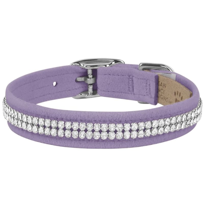 2 Row Giltmore Ultrasuede Collar Pet Collars & Harnesses MORE COLOR OPTIONS, NEW ARRIVAL