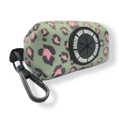 Green & Pink Leopard Poop Bag Holder NEW ARRIVAL