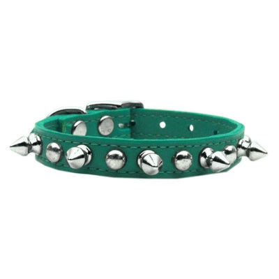 - Genuine Leather Spikes Dog Collar Mirage New Arrival