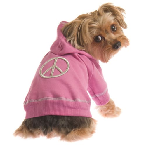 - Groovy Orchid Dog Hoodie Ruff Luv